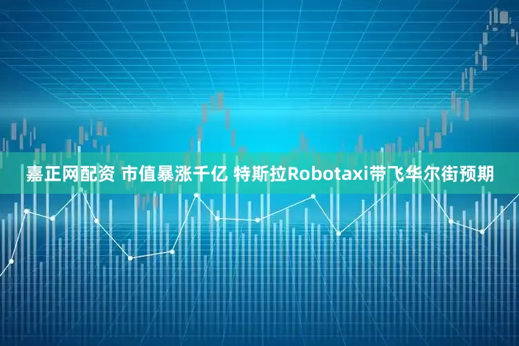 嘉正网配资 市值暴涨千亿 特斯拉Robotaxi带飞华尔街预期