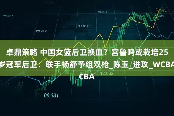 卓鼎策略 中国女篮后卫换血？宫鲁鸣或栽培25岁冠军后卫：联手杨舒予组双枪_陈玉_进攻_WCBA