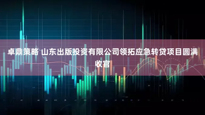 卓鼎策略 山东出版投资有限公司领拓应急转贷项目圆满收官